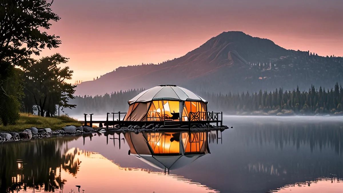 book a glamping stay